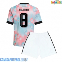 Camisa de time de futebol Bélgica Youri Tielemans #8 Replicas 2º Equipamento Infantil Mundo 2026 Manga Curta (+ Calças curtas)